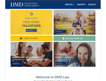 Tablet Screenshot of dmdlaw.co.uk